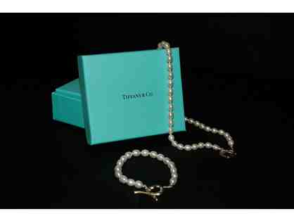 Elsa Peretti Open Heart Pearl Necklace, Bracelet - Tiffany & Co
