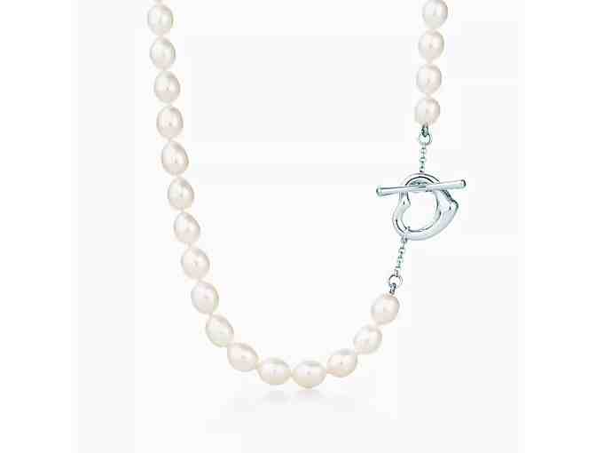 Elsa Peretti Open Heart Pearl Necklace, Bracelet - Tiffany & Co