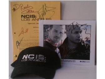 'NCIS: Los Angeles' Photo, Cap + Signed Script