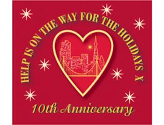 Two Tickets to ' Help Is On The Way for the Holidays X' Gala