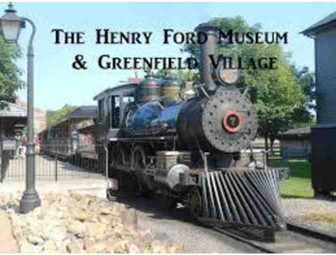 Four (4) Admissions to The Henry Ford