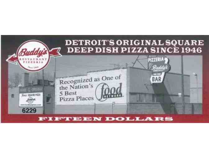 $15 Buddy's Pizza Gift Certificate
