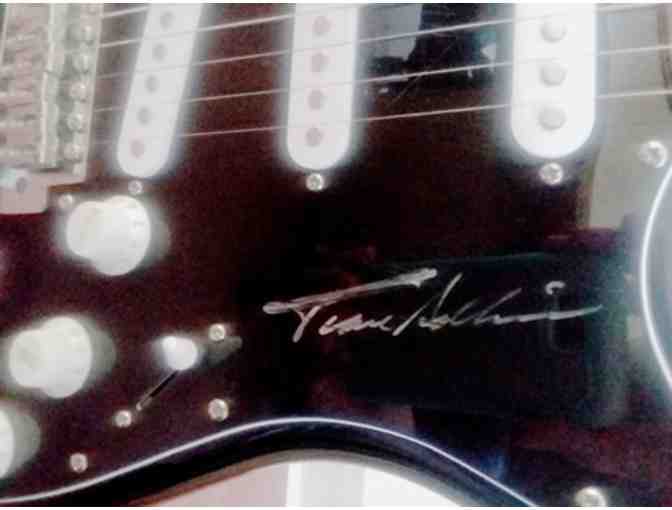 Fender Starcaster Electric Guitar Autographed by Trace Adkins