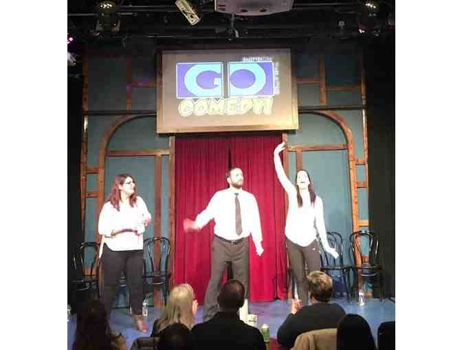 Four (4) tickets to any regular show at Go Comedy! Improv Theater