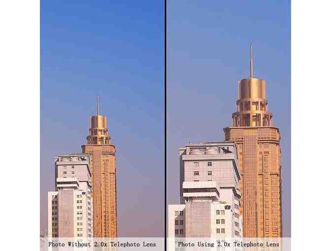 43mm 2.2X Telephoto Lens and 43mm 0.43x Wide Angle Lens with Macro Pack