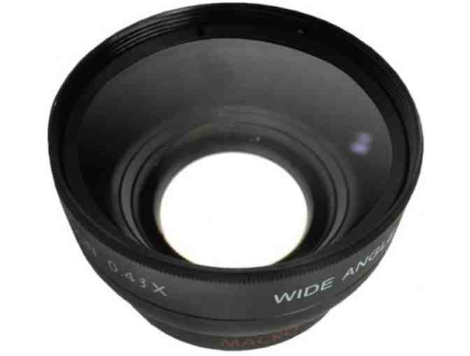 43mm 2.2X Telephoto Lens and 43mm 0.43x Wide Angle Lens with Macro Pack
