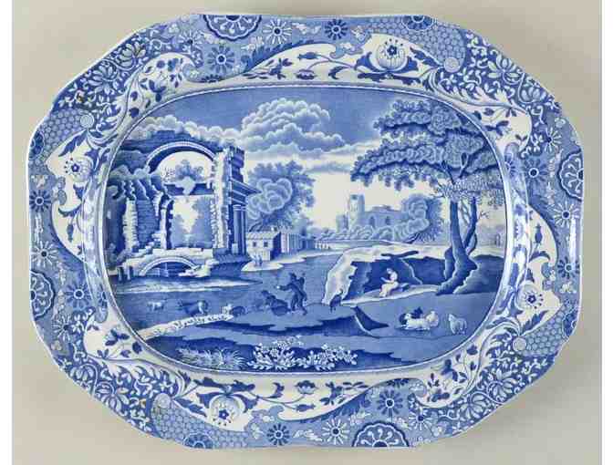Spode Blue Italian Camilla 16' Platter