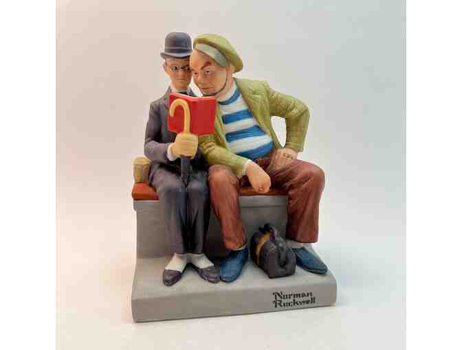 Norman Rockwell 'The Interloper' Vintage Figurine