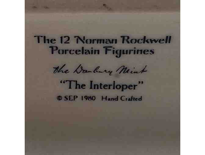 Norman Rockwell 'The Interloper' Vintage Figurine