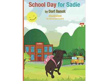 School Day for Sadie and Snow Day for Sadie Children's Book with Stuffed Animal