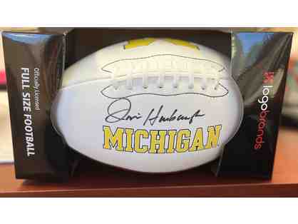 Jim Harbaugh Signed University of Michigan Football
