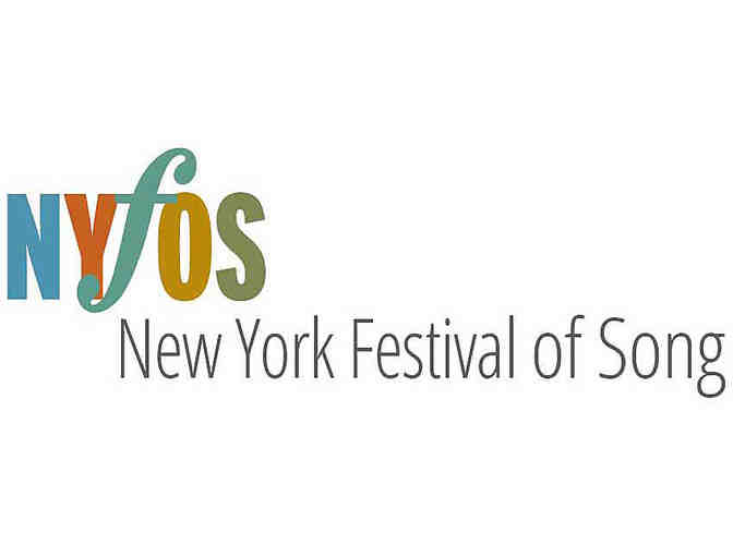 Two tickets to the New York Festival of Song's 'From Lute Songs to the Beatles', March 13