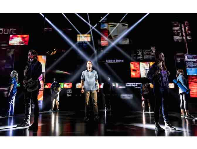 Two tickets to DEAR EVAN HANSEN on Broadway, Tues. June 12, 2018.