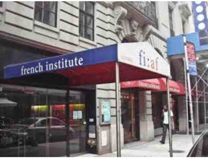 One Year Family Membership to FIAF - French Institute Alliance Francaise