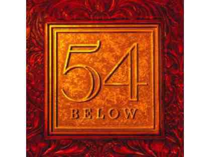 An Evening for Two at 54 Below