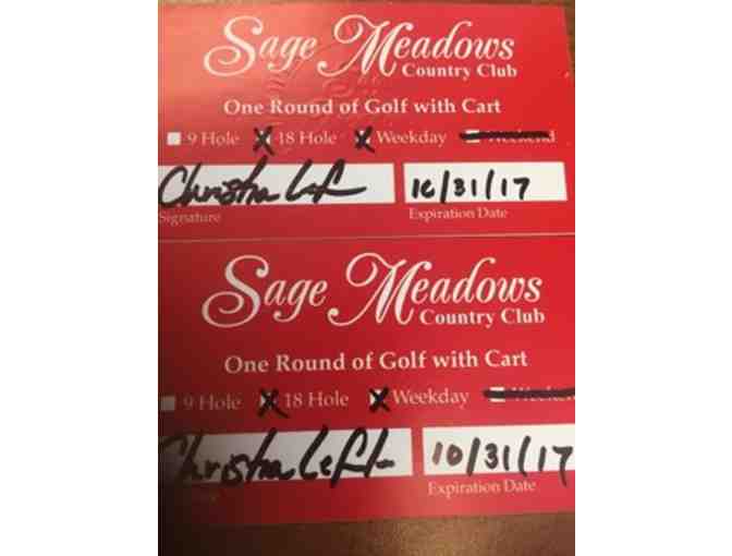 2 rounds of Golf from Sage Meadows Country Club in Jonesboro - Photo 1