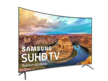 Curved Television Samsung 55" Class 4K