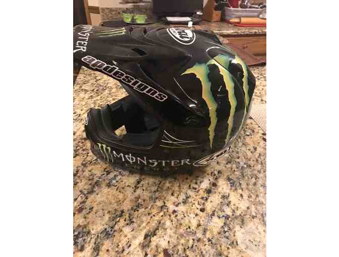 JR Schnabel Monster Energy Helmet