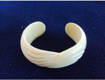 Ivory Colored Cuff Bracelet