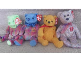 6 Retired Beanie Baby Bears