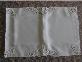 Cutwork Placemat and Napkin Set