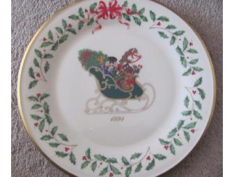 1991 Lenox Holiday Plate