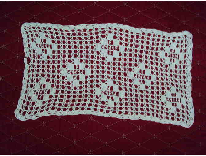 Vintage Crochet Linens Set 1