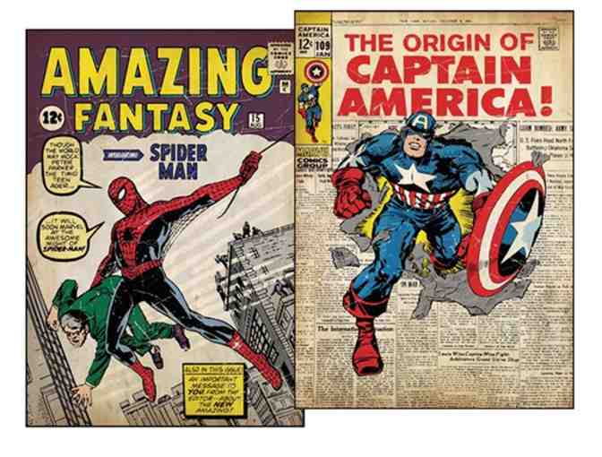 Peel & Stick Comic Book Cover Poster Bundle