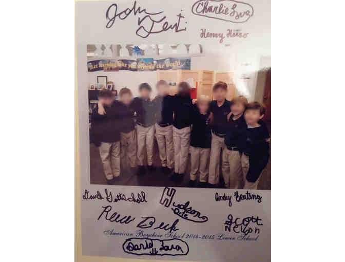 American Boychoir School Signed Lower School Class Photo