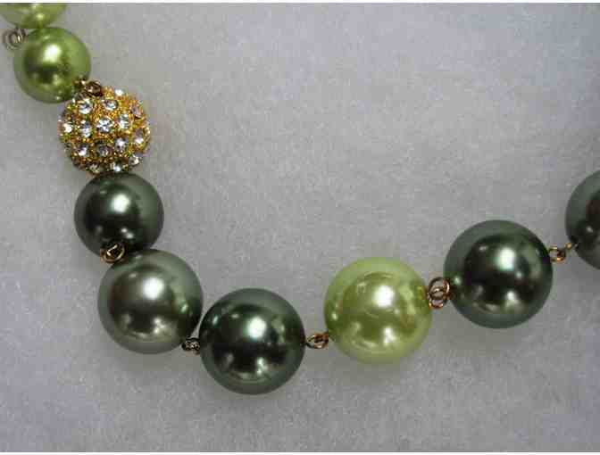 Green Bead Necklace