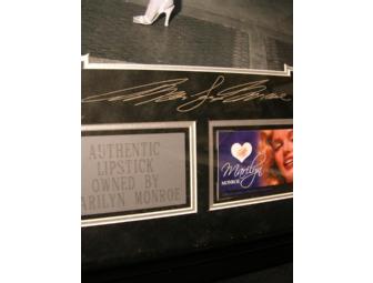 Marilyn Monroe Laser Engraved Display