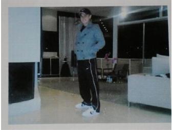 Jesse McCartney Autographed Sneakers