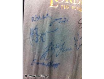 Lord of the Rings Cast Autographed T-Shirt
