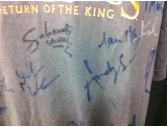 Lord of the Rings Cast Autographed T-Shirt