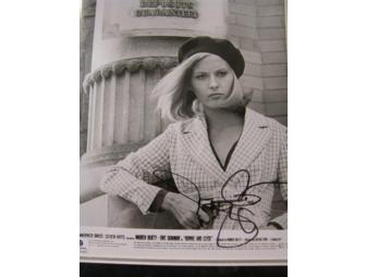 Faye Dunaway Signed Framed Display