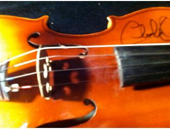 Charlie Daniels Stage Played Autographed Violin