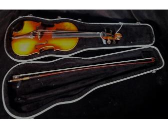 Charlie Daniels Stage Played Autographed Violin