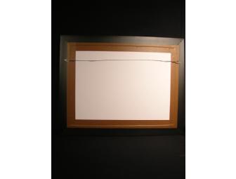 Michael Jackson Laser Engraved Gold Album Display