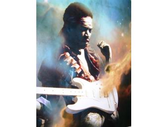 Jimi Hendrix Artwork By Artist Joe Gallo, Limited Edition