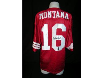 Joe Montana Signed 49rs Jersey