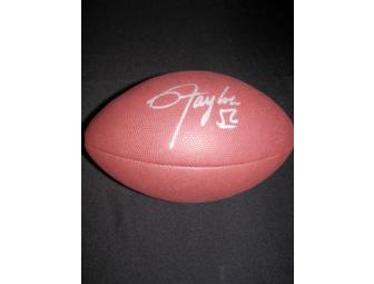 Lawrence Taylor Signed Football