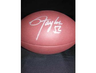 Lawrence Taylor Signed Football