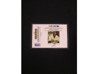 Lawrence Taylor Signed Football