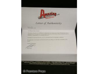 Chase Utley Signed Phillies Baseball Card