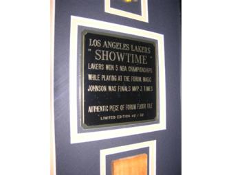 Magic Johnson & Framed Photo