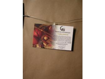 President Gerald Ford Signed And Framed Photo, With Another Photo Display