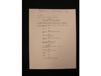 Entourage Cast Signed Script