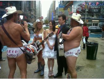 Naked Cowgirl's Boots