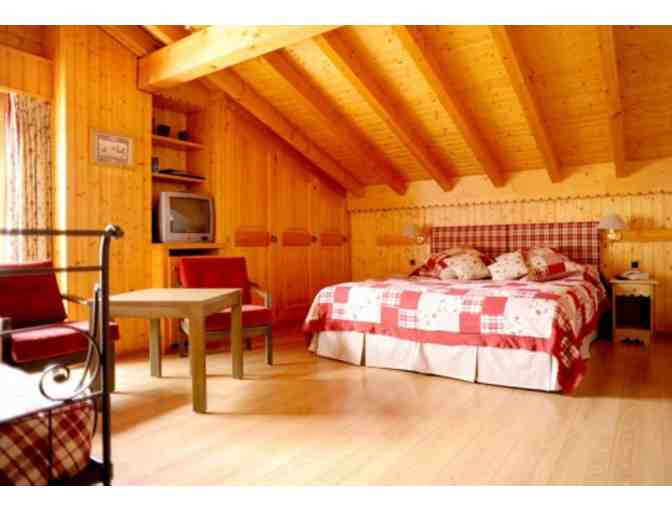 One night in luxury hotel Flore in Swiss mountain resort Verbier