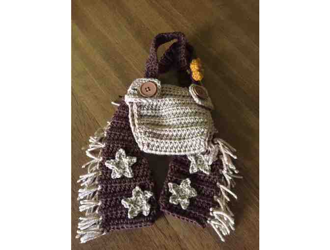 Crocheted Baby/Doll Cowboy Outfit